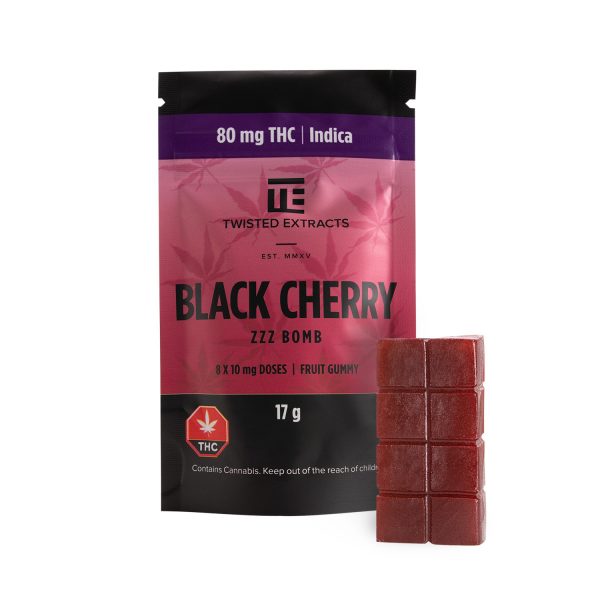 Black Cherry Zzz Bomb (80mg THC)