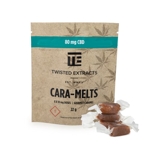 Twisted Extracts - CBD Cara-Melts (80mg CBD)