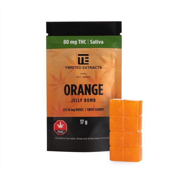Orange Jelly Bomb (80mg THC)