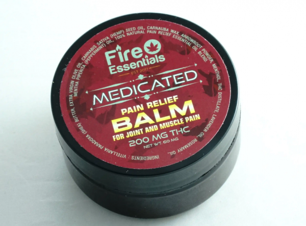 Medicated Pain Relief Balm - Fire Essentials (200 MG THC)