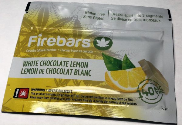White Chocolate Lemon (140 MG THC)