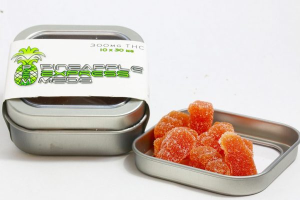 Pineapple Express - Meds Gummies (300mg THC) - Tin Can