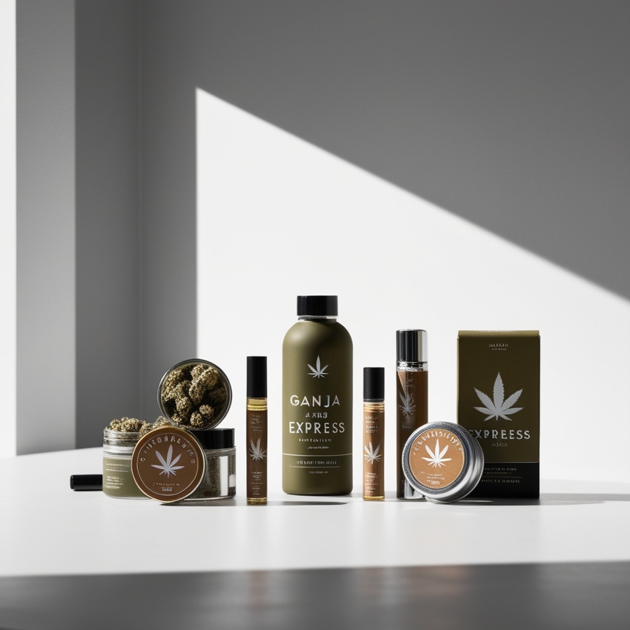 Herb Approach a group of different products on a table