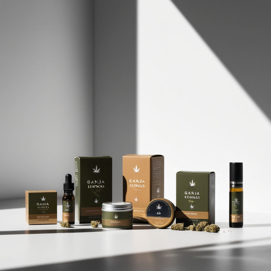 Serene Farms products display