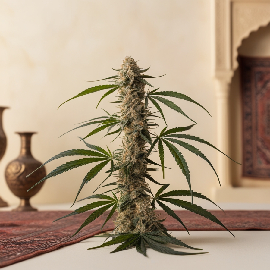 Herb Approach a plant on a table